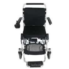 Einfache Falten Behinderte Menschen Verwenden Sie Power Rollstuhl